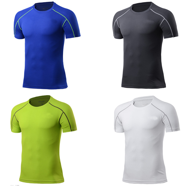 Quick dry breathable basketball sports T-shirt for gym for training