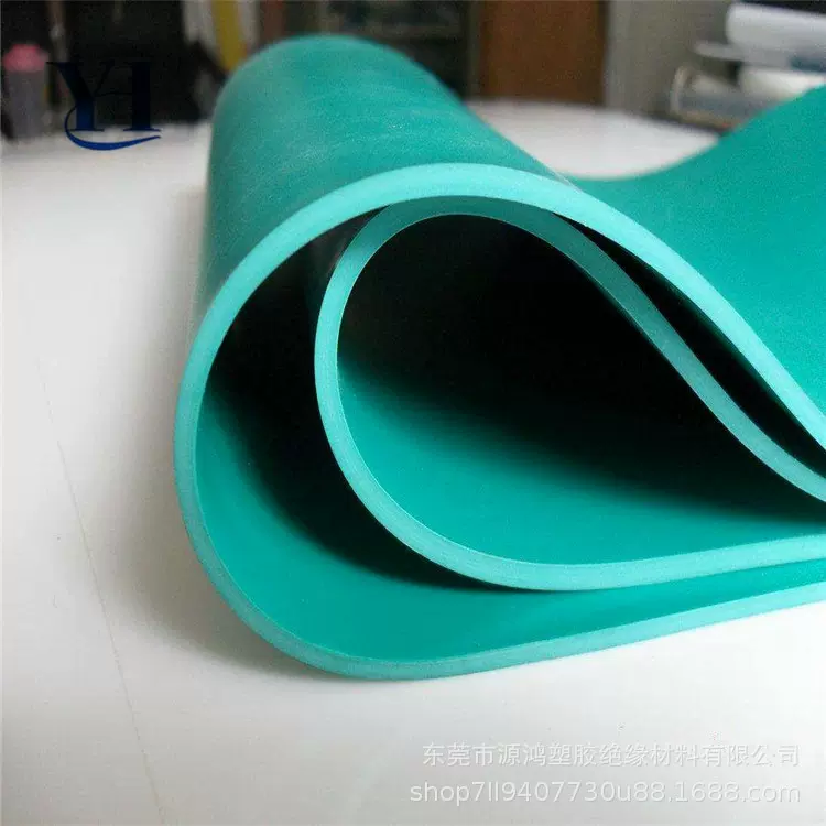 PVC软胶板耐酸碱地板防静电绝缘胶垫板工作台软板厚2/3/4/5MM密封