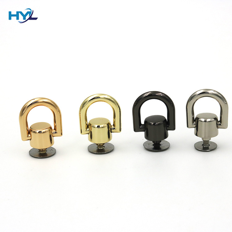 高档diy皮具五金小手挽修包包链接扣奶嘴钉和尚头箱包五金配件