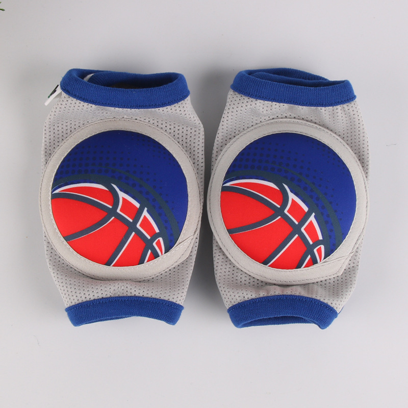 Nuevo cojín de la rodilla de los niños bebé infantil niño gateando anti-caída rodilla pad codo montar traje de protección