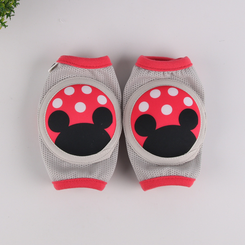 Nuevo cojín de la rodilla de los niños bebé infantil niño gateando anti-caída rodilla pad codo montar traje de protección