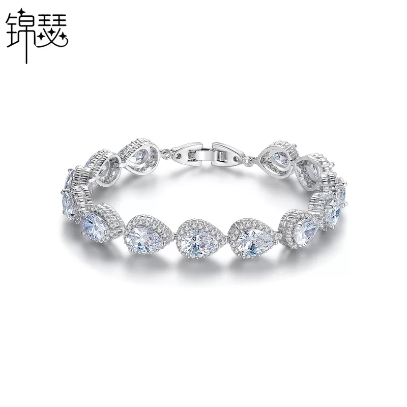 锦瑟 Qinquan Yinxin AAA Дрип-водяной камень браслет восемь сердец восемь стрел маленькие круглые полистоун украшение производителей оптом