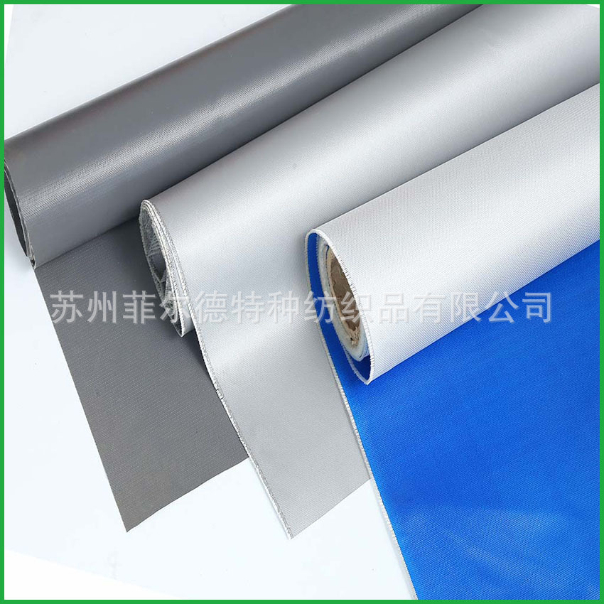 供应耐高温硅胶布 防火玻纤硅胶布厂家 挡烟防火硅胶布生产厂家