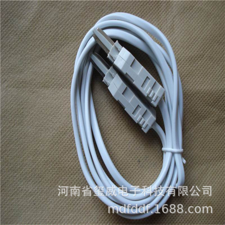 66242081-00科龙模块连接线2芯科隆头两端并联2poleplugs线面板