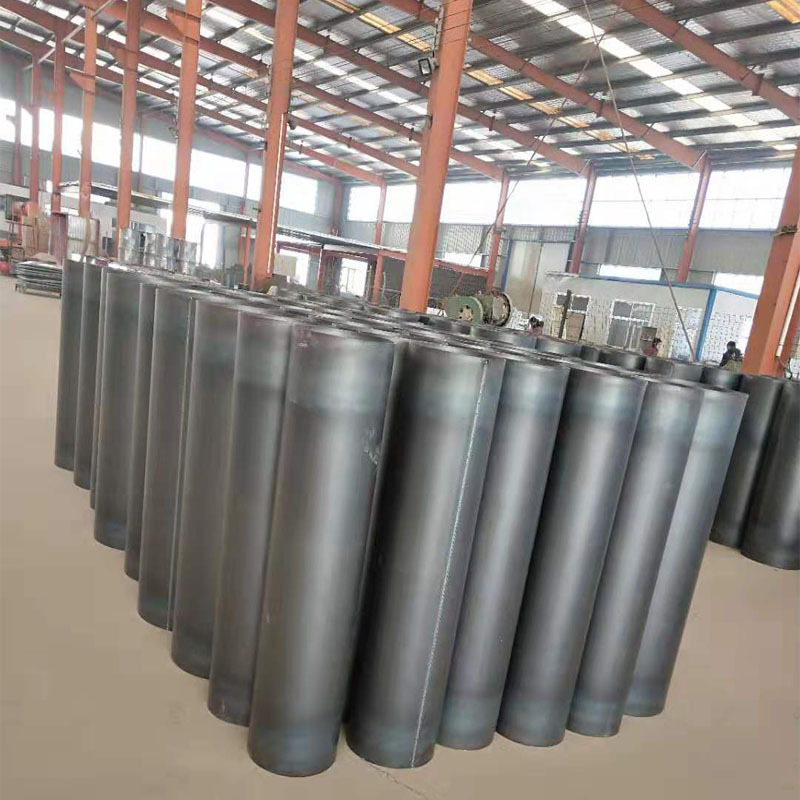 Factory processing and manufacturing carbon steel air duct machine seamless welding smoke exhaust dust removal ventilation pipe