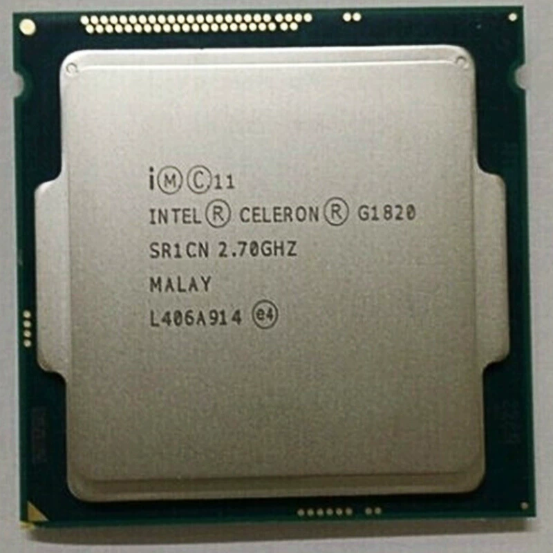 Двухъядерный процессор G1820 для разъема LGA1150 (без корпуса), 22 нм, двухъядерный