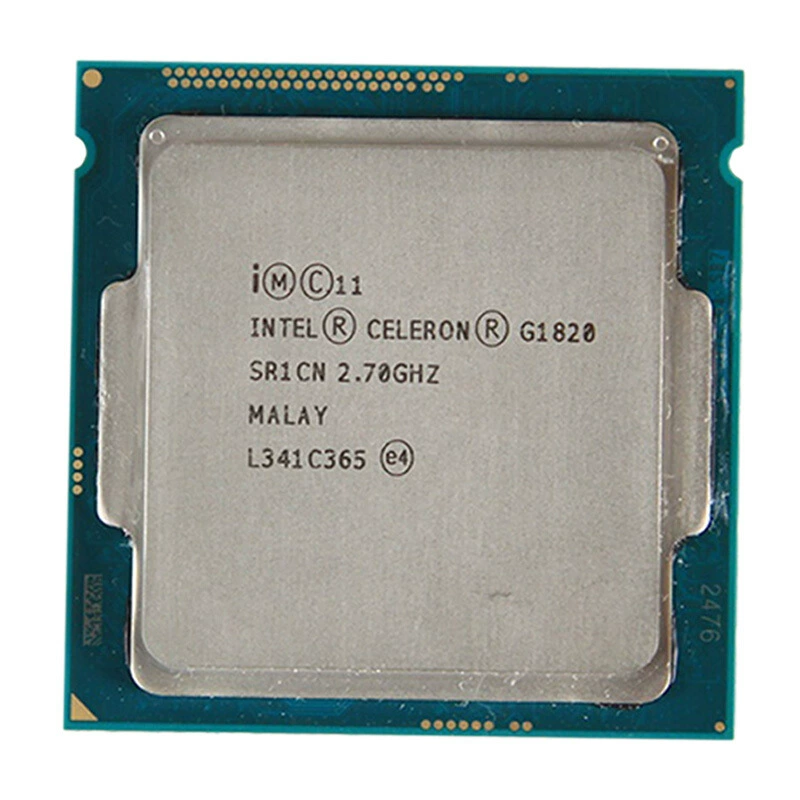 Двухъядерный процессор G1820 для разъема LGA1150 (без корпуса), 22 нм, двухъядерный