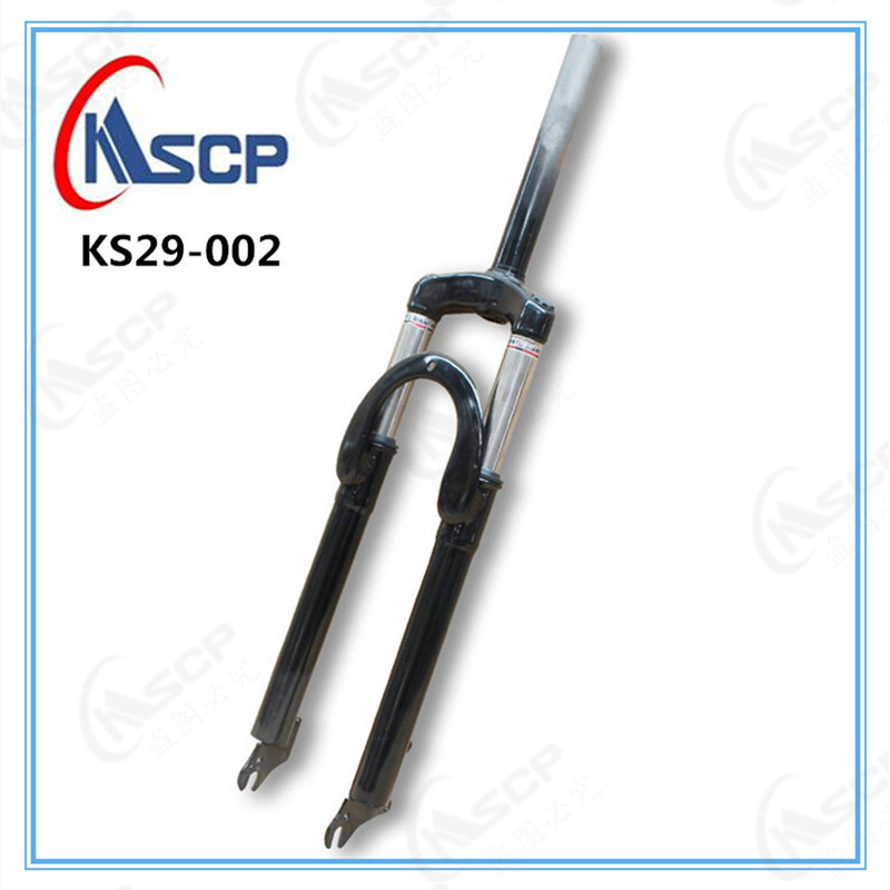 Bicicleta de montaña al aire libre bicicleta de carretera con bloqueo amortiguador de hierro tenedor delantero 28,6 accesorios para bicicletas