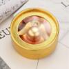 Quartz mechanical pocket watch, golden watch box