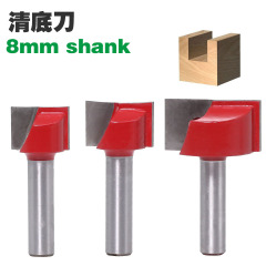 大工フライス8mmクリアナイフフライスの底が逆になります。