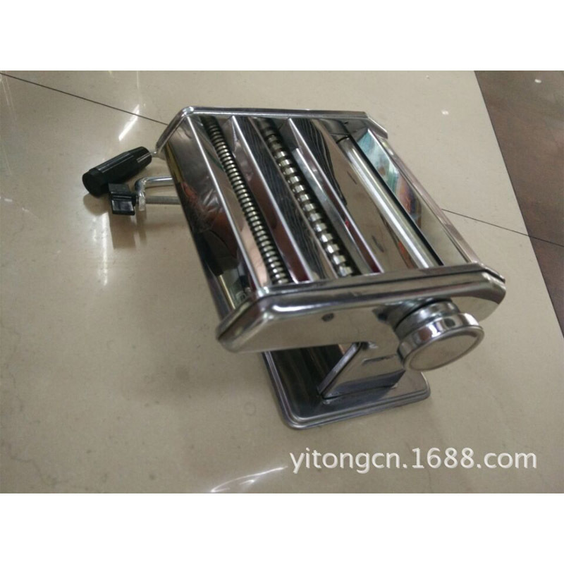 Nuevo modelo transfronterizo, compacto, práctico y elegante, máquina para hacer fideos manual, verde, fácil de operar, volumen de exportación mensual de 2 contenedores de gran volumen.