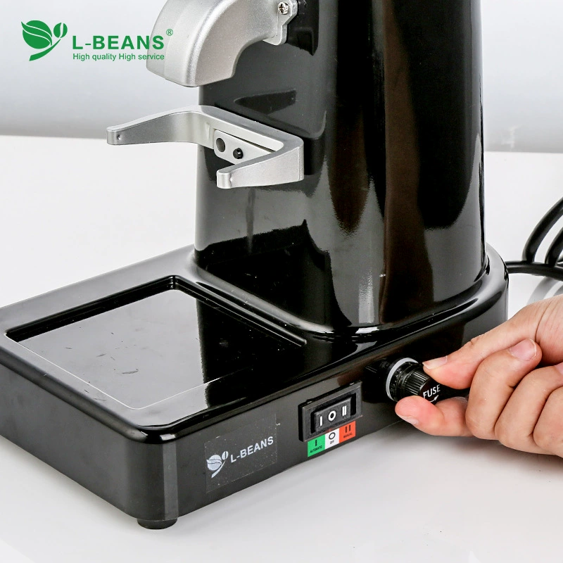 L-BEANS Electric coffee bean grinder Italian grinder Commercial household coffee bean grinder Can be activated