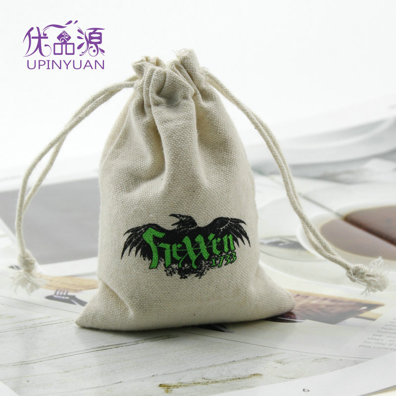 6安纯棉帆布袋高级感定制抽绳束口收纳袋桌游棋子益智玩具收纳袋