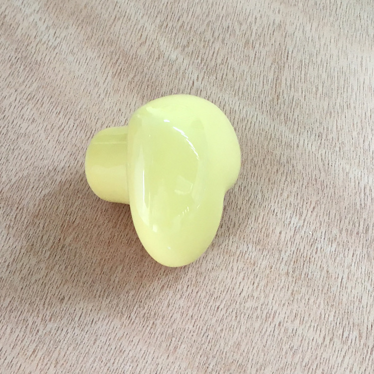Spot love ceramic manija de armario para niños reposabrazos de armario simple pegajoso manija de puerta gancho de cajón de dibujos animados transfronterizos