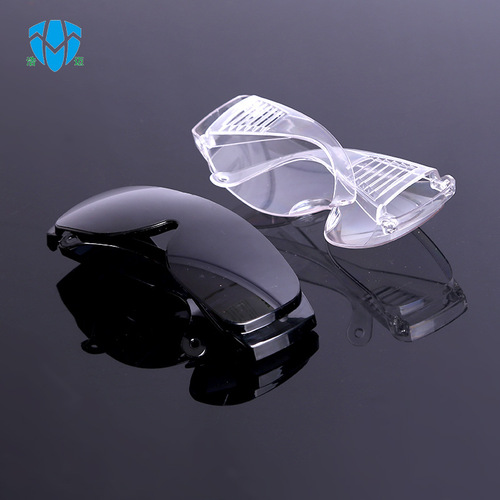 Manufacturer wholesale blinds protective glasses wind and sand goggles transparent labor protection welding glasses