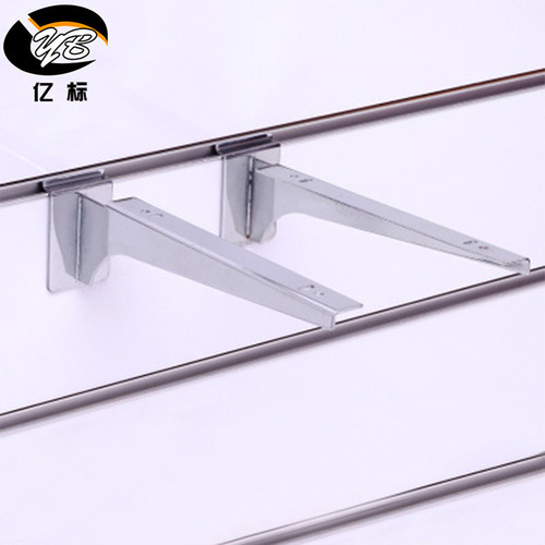 New card slot plate glass bracket metal accessories iron chrome plated display wooden plate bracket source manufacturer direct sales wholesale