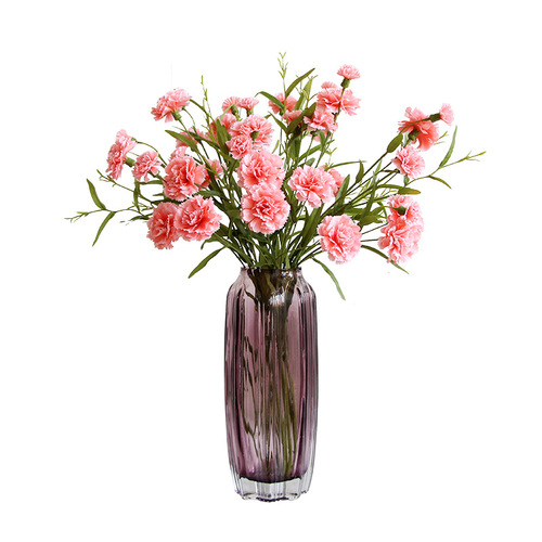 Simulated carnation silk flowers artificial flowers dried flowers decorative flowers home decor home accessories wedding celebration wedding decorations wholesale