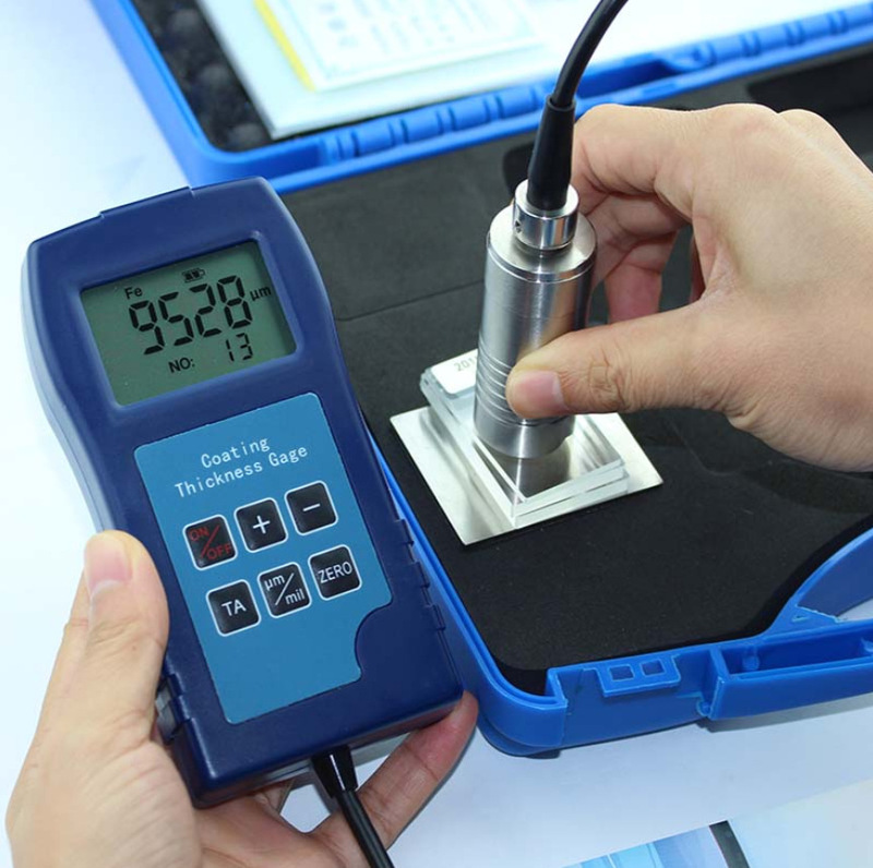 DR9000S steel structure anti-corrosion fire retardant paint 9mm coating thickness gauge paint film instrument DR9000S steel structure anti-corrosion fire retardant paint 9mm coating thickness gauge paint film instrument