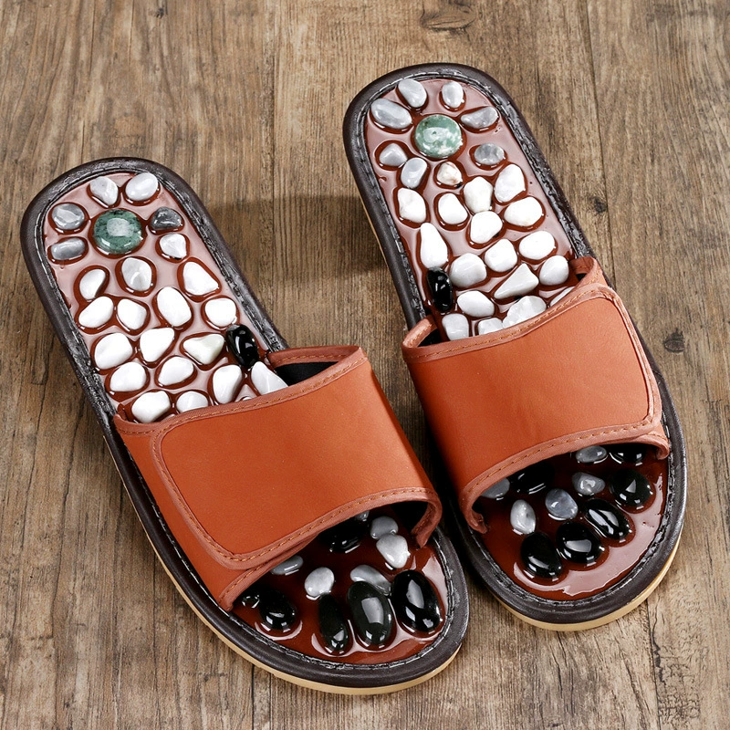 Внешняя торговля Экспорт завод прямых продаж Yi Fu Lai бренда Pebble массаж тапочки мягкое дно Тапочки