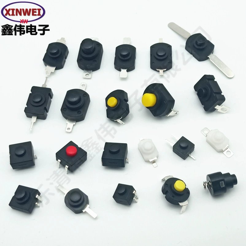 Переключатель фонарика 1212 один на один 12x12 два на один кнопка выключения три на один переключатель кнопки выключения