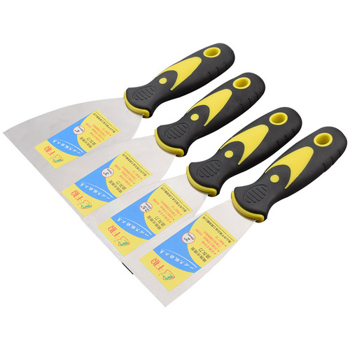 Wholesale thickened stainless steel putty knife batch knife trowel paint shovel putty knife 1-6 inch cleaning shovel