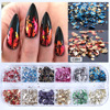 Brand platinum nail sequins for manicure, nail decoration, internet celebrity, gold and silver