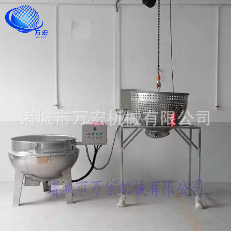 夹层锅 电加热不锈钢夹层设备 半自动酱香卤肉卤制加工设备