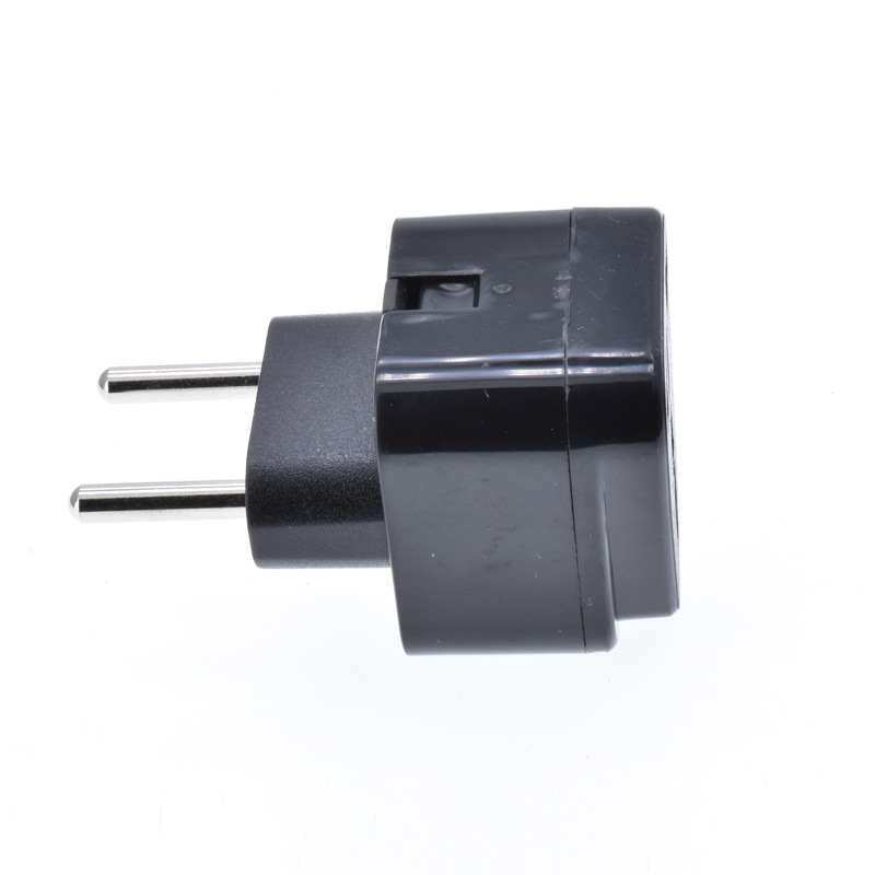 Adaptador de enchufe eléctrico China a Europa, conversor de corriente estándar europeo WD-9C, conector de viaje