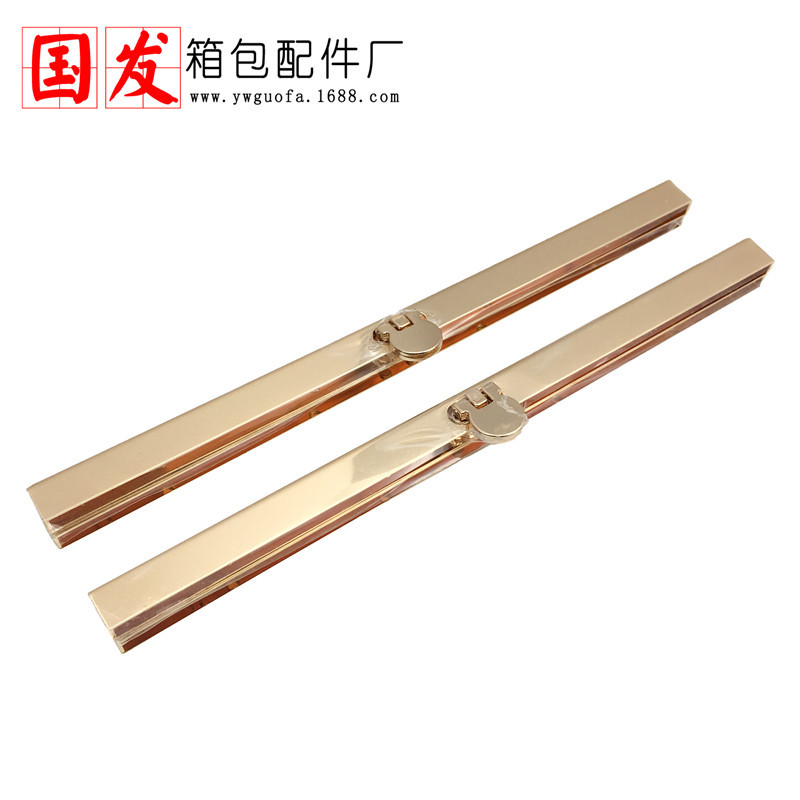 11CM 19CM banda de borde recta boca de oro botón Mickey cabeza de borde recto bolso clip tornillo de borde