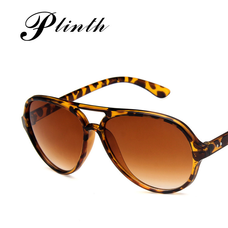 Large frame aviator sunglasses 4125 European and American retro double beam sunglasses cross-border Fashion men's and women's sunglasses