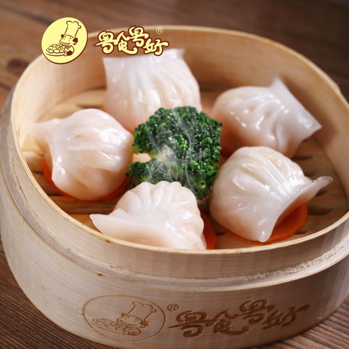 Crystal shrimp dumplings in bags, Cantonese-style morning tea, snacks, breakfast, restaurants and teahouse snacks, frozen food origin and supply
