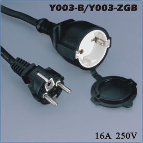 供应澳大利亚电源线插头，插座，公母对插，延长线