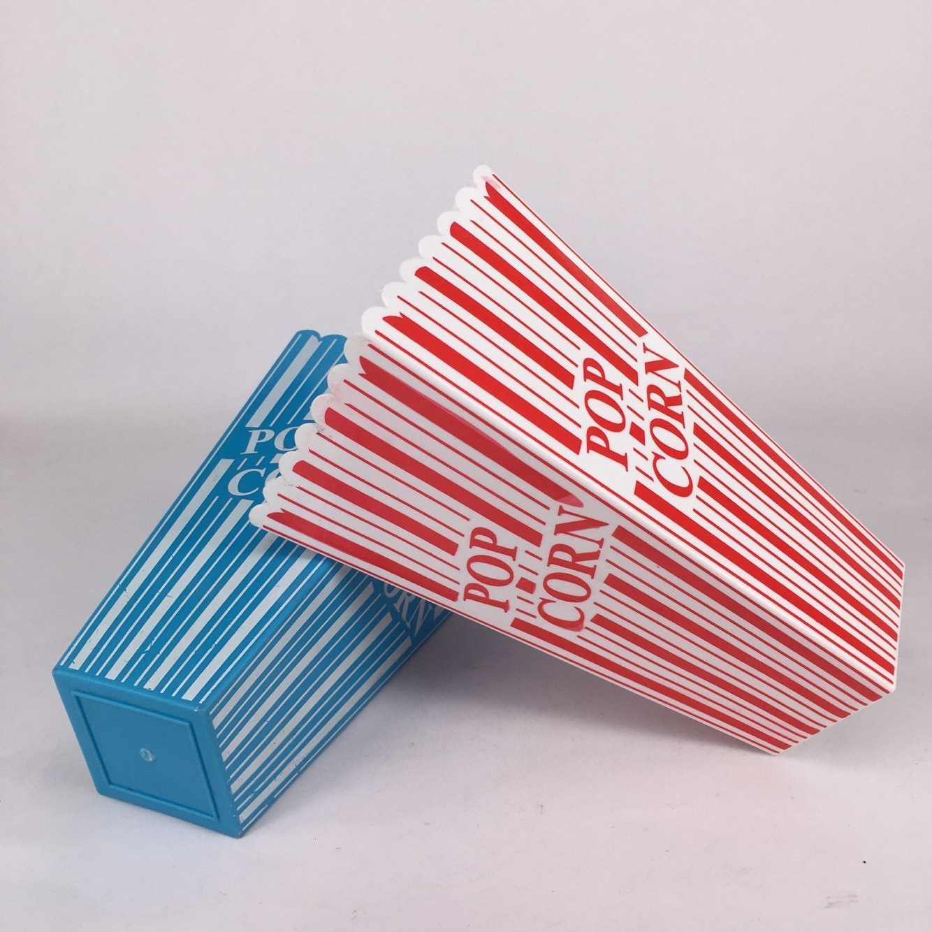 塑料爆米花桶 可订LOGO环保模内贴花花纸杯电影院专用加厚耐摔