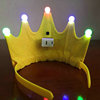 LED hat glowing birthday hat crown party supplies Children's year -old decorative hat