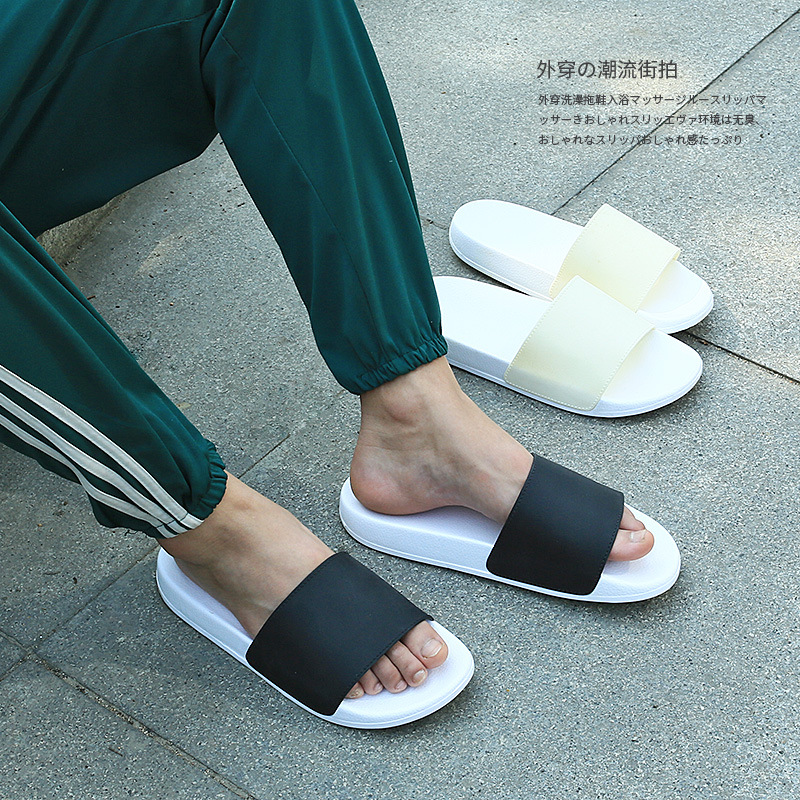 non-slip summer women's slippers platform for bathroom