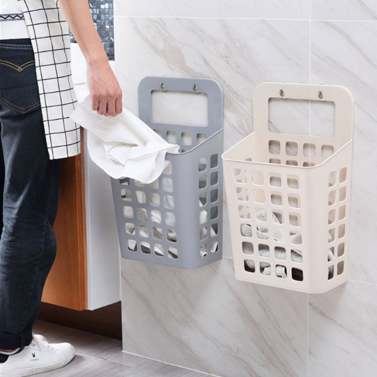 Japanese Style Hanging Dirty Clothes Basket Dirty Clothes Storage Basket Plastic Storage Basket Large Dirty Clothes Basket Laundry Basket