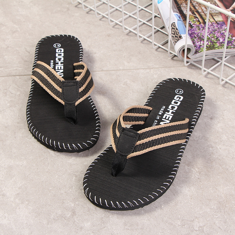 Verano casual simple playa flip flops moda coreana moda interior y exterior flip-flops entrega de una sola pieza