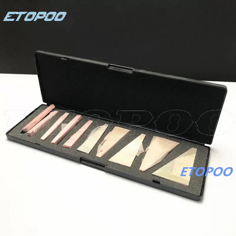 10件角度块 精密角度块规 量规3X1/4寸1 2 3 4 5 10 15 20 25 30