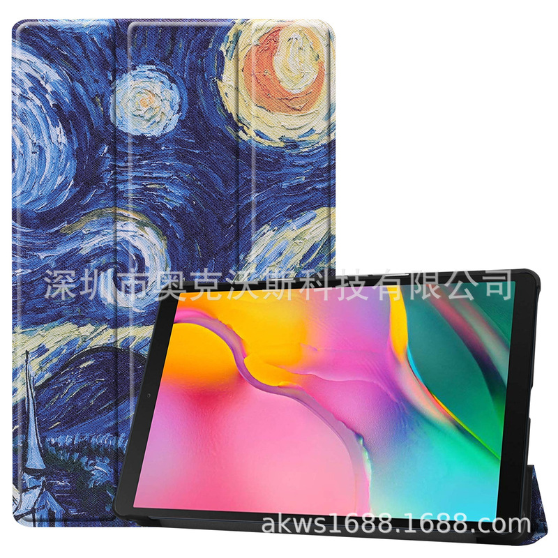Suitable for Samsung Tab a 10.1 2019 T510 Protective Case Suitable for Sm-T515 Leather Case
