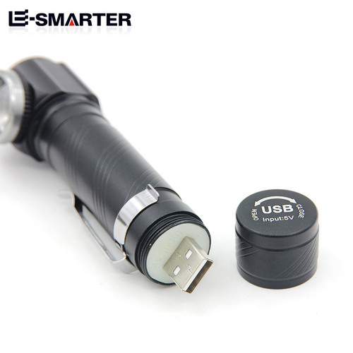 Cross-border outdoor portable multi-function T6 strong light flashlight LED side light head-mounted flashlight headlight