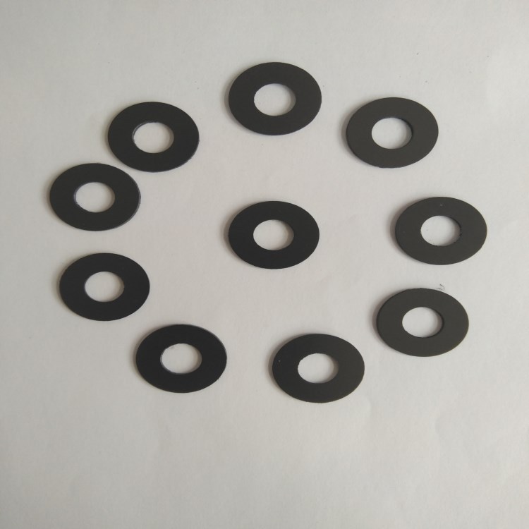 塑胶尼龙垫片黑色绝缘平垫塑料螺丝橡胶垫圈M6M8M10耐高温垫片