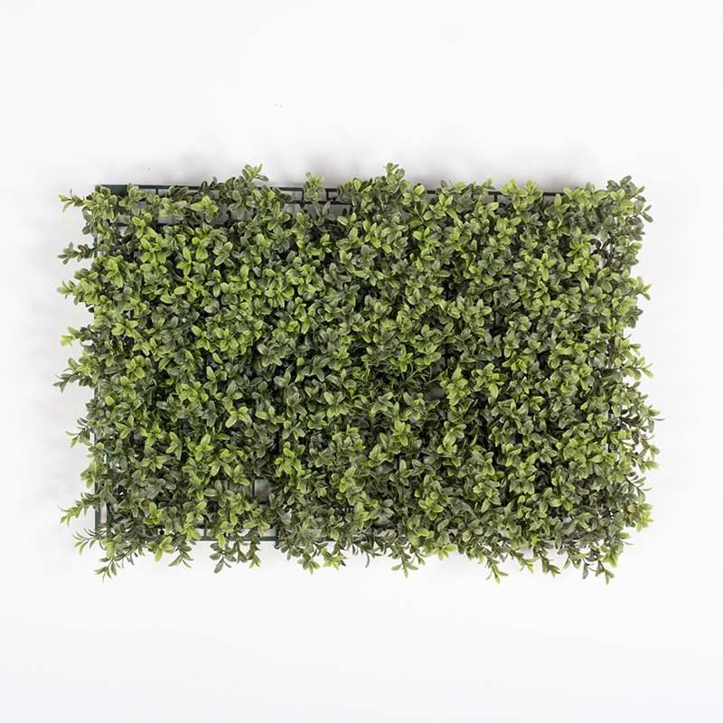 Pared de planta de simulación, pared de fondo de plástico, rocalla, planta verde encriptada, césped, tienda, decoración, pared de flores, venta directa de fábrica