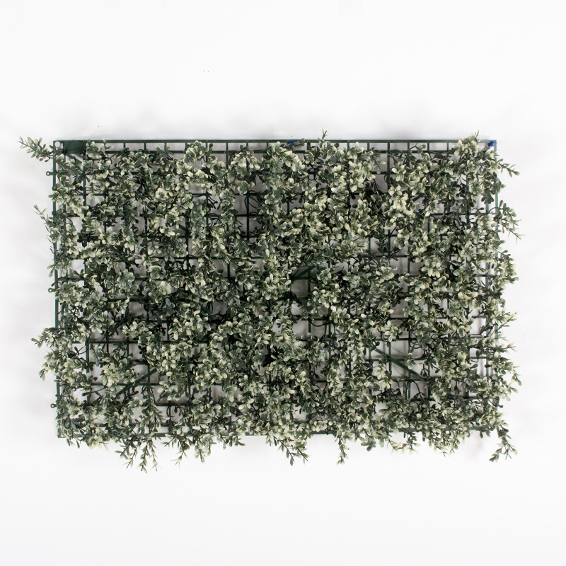 Pared de planta de simulación, pared de fondo de plástico, rocalla, planta verde encriptada, césped, tienda, decoración, pared de flores, venta directa de fábrica