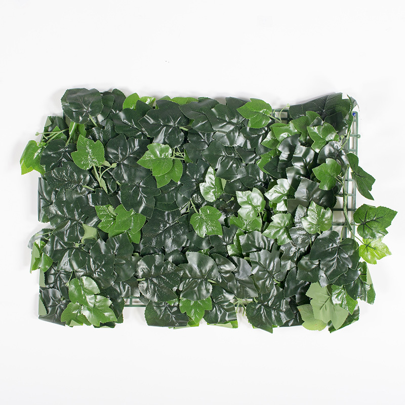 Pared de planta de simulación, pared de fondo de plástico, rocalla, planta verde encriptada, césped, tienda, decoración, pared de flores, venta directa de fábrica