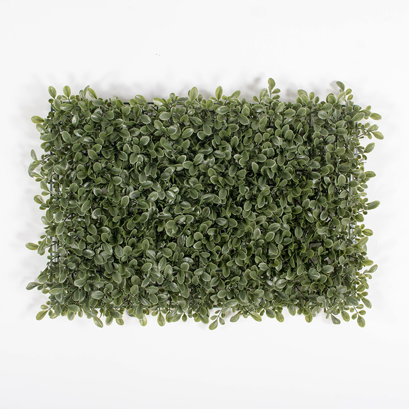 Pared de planta de simulación, pared de fondo de plástico, rocalla, planta verde encriptada, césped, tienda, decoración, pared de flores, venta directa de fábrica