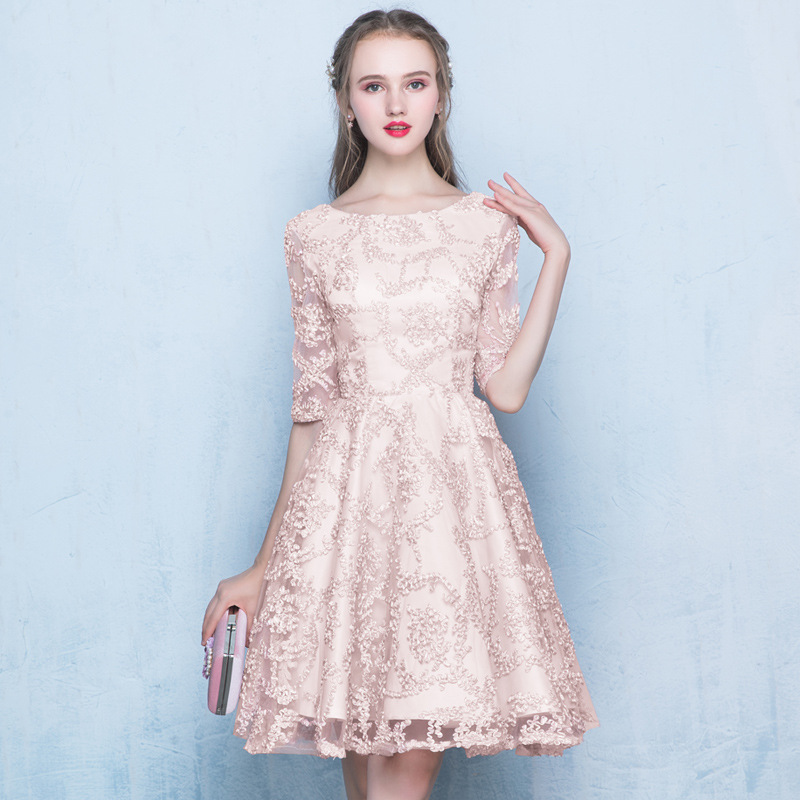 Vestido de noche color champán para mujer, modelo 2026, elegante vestido de un solo hombro para anfitriona de reunión anual, corte ajustado y largo. image 23