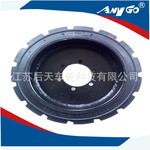 厂家销售批发AnyGo品牌叉车实心轮胎18x6x121/8XZ15及拖车实心胎