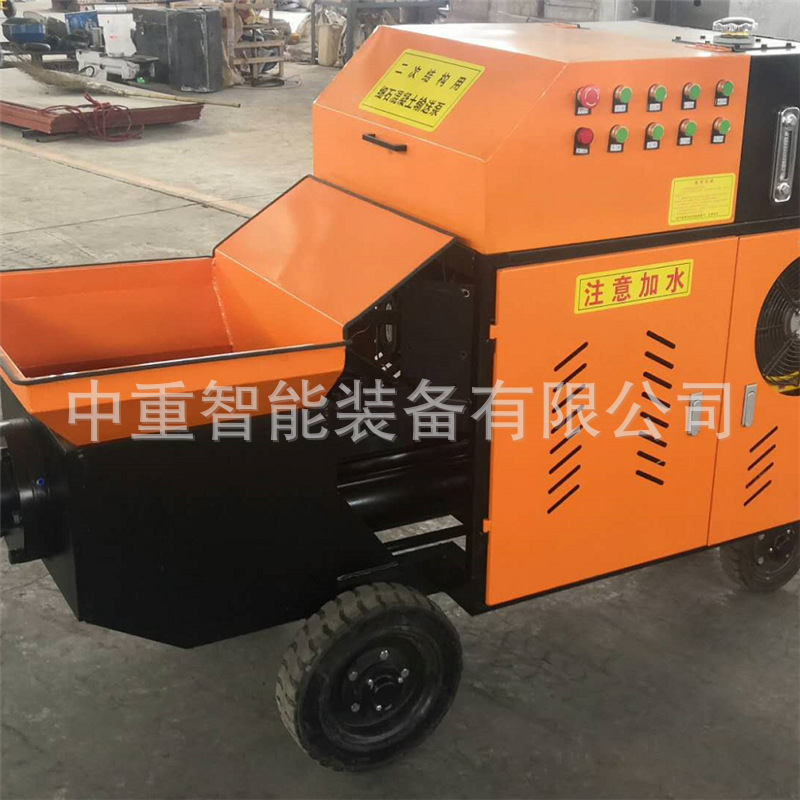 混凝土砂浆输送泵 二次构造柱泵 二次构造柱泵浇筑泵灌浆泵