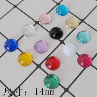 DIY�Ʒ��� 14mm���W������荹����Aƽ��� ��ʯ�NƬ