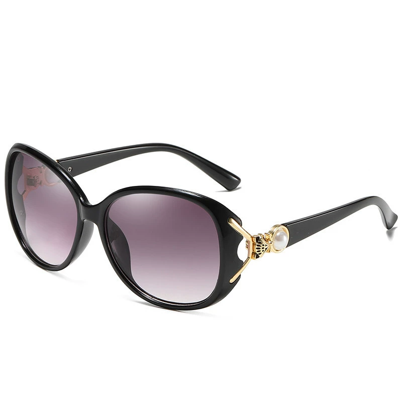 Sunglasses RISHIMEI, metal frame, gradient or polarized lenses, UV protection